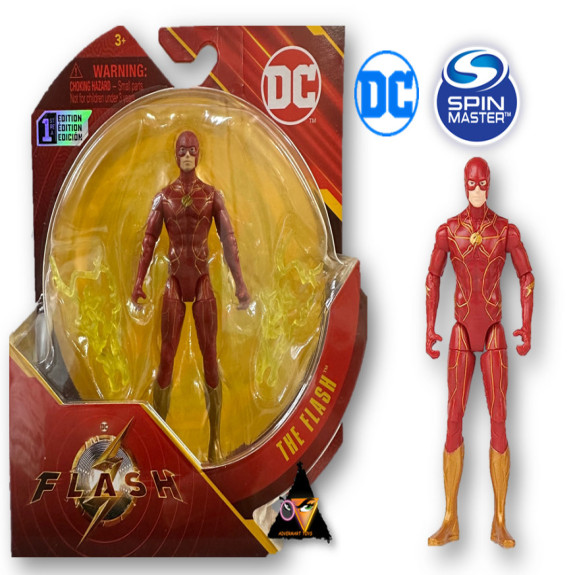 DC Flash Movie Fig 4" Asst. 2